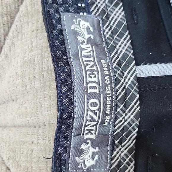 Men's ENZO Denim Pants - Picture 2 of 9